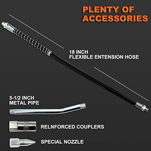 STEINBRÜCKE High Performance Heavy Duty Pistol Grip Grease Guns