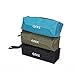 3 PCS Small Portable Canvas Zipper Bag Multi-purpose Tool Pouch Tote Bags Storage Organizer with Hanging Loop Fit Pliers, Screwdrivers, Nut Drivers Gifts for Mom/Dad GJB05