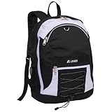 Everest Luggage Two Tone Backpack with Mesh Pockets