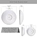 BabyBliss 4-Pack Baby Gate Wall Cups | High End Set of 2 Large + 2 Medium Wall Savers for Baby Gates | Top Wall Protectors for Child and Pet Protection + E-Book On Child Safety at Home