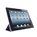 KHOMO - iPad 2 3 and 4 Generation Case - Dual Series - Super Slim Purple Cover with Rubberized Back and Smart Auto Wake Sleep Feature for Apple iPad 2, 3rd and 4th