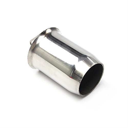 JFG RACING Exhaust Pipe Baffte 2" OD x 3.4" Length Stainless steel Universal Motorcycle Exhaust Muffler Insert DB Killer Silencer - Thumbnail 2