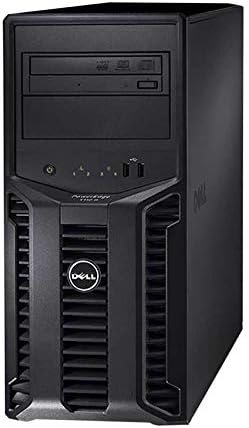 Dell PowerEdge T110 Tower Server, Xeon X3430, 16GB DDR3, 2TB, PERC 6i RAID, DVD-ROM (Renewed)
