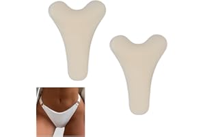 Ifnov 2-Pack Camel Concealer Toe Cover for Women, Adhesive Reusable Silicone Pads with No-Bump Design, Anti Camel Insert Y