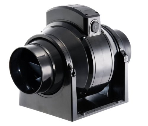 Mixed Flow 6" Inline Duct Fan Remote Switching 3 Speed Extractor