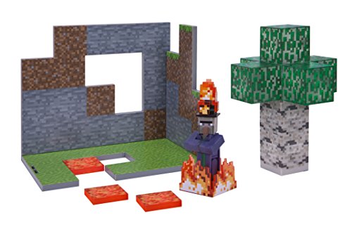 Minecraft Birch Forest Biome Playset (The Best Place To Find Diamonds In Minecraft)