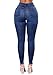BAIFERN Womens Ripped High Waisted Jeans Washed Hole Denim Long Pants