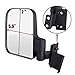 UNIGT Side View Mirror Set Compatible with Polaris Ranger 570 900 XP Fits Lock N Ride Factory Cage Frame Side Mirrors (NOT FOR ROUND ROLL BARS)