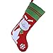 Wewill Lovely Embroidered Pets Pattern Christmas Stockings Dog or Cat 16-Inch Length (Cat)