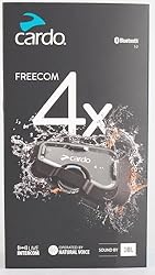 Cardo Systems FREECOM 4X Motorcycle 4-Way Helmet