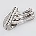 Moldiy Swivel Towel Hook Heavy Duty Folding Coat Hook Three Clothes Hanger for Bathroom Kitchen Garage Wall Mount,Brushed Nickel