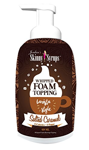 Jordan's Skinny Gourmet Syrups Barista Style Whipped Foams - French Vanilla, Salted Caramel, Marshmallow - Thumbnail 2