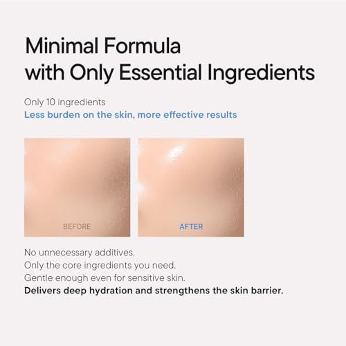 IUNIK Beta-Glucan Power Moisture Serum - Deep Hydration 1.69 fl oz | 7-Peptide Vegan Serum for Long-Lasting Hydration for Dry, Sensitive Skin