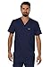WW Revolution by Cherokee Men's V-Neck Top, Navy, XL