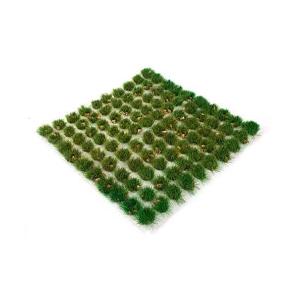 War World Scenics 6mm Sommer Alpen Selbstklebende Statische Grasbüschel x 100 - Modellbau Modellbahn Landschaftsbau… – Bild 3