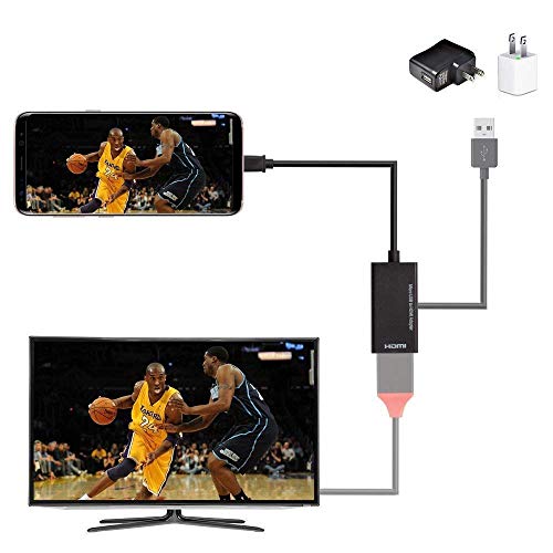 MHL Micro USB To HDMI Cable Adapter, MHL To HDMI Adapter, MHL To HDMI 1080P Video Graphic Converter, Cable Adapter With Video Audio Output