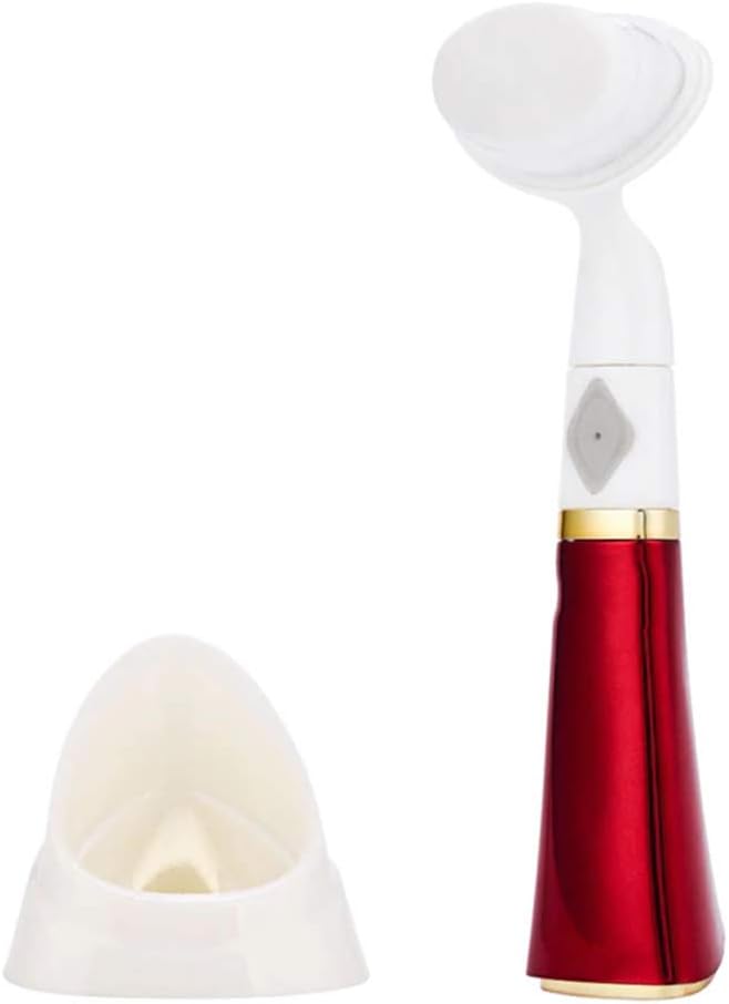 ZQG BEAUTY Face Cleansing Brush, Soft Hair Cleansing Brush, Facial Vibration Massager, Face Washer, Skin Care Tool for Deep Pore Cleansing Makeup Remover