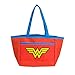 Wonder Woman Christmas Novelty Bag by DC Comics | Superhero Reusable Tote Bag with Handles for Candy Treats & Goodies