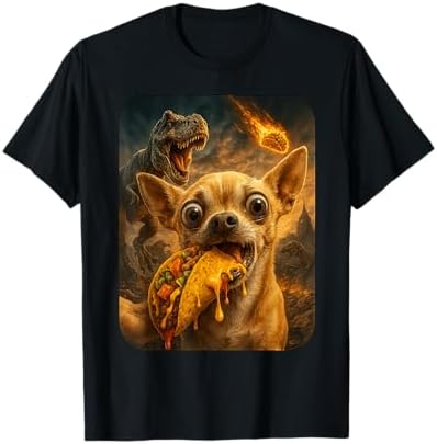 Amazon.com: Chihuahua Surfing Japanese Wave T-Shirt : Clothing