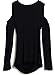 Merryfun Women's Sexy Deep V Neck Casual Bodycon Tops Tee Shirt, Black XL