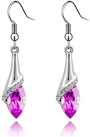 Dangle Earrings,Caopixx New Crystal Rhinestone Earrings Wedding Party Ear Studs Earrings for Women 2018