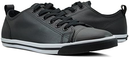 Burnetie Men's Leather Ox Vintage Sneaker