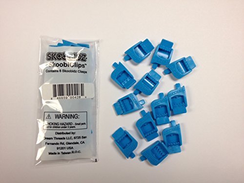 Skoobidz Clips - Contains 6 clasps