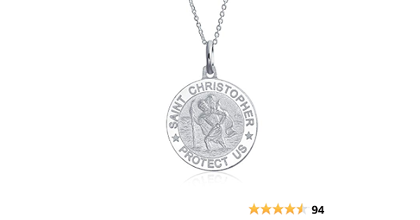 Saint Christopher Pendant Necklace 