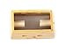 KRISMYA Bamboo TWO Hole Healing Box for Moxa Moxibustion Medicine Therapy