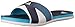 adidas Performance Women's Supercloud Plus Slide W Athletic Sandal,Bright Cyan Blue/White/Collegiate Navy,9 M US