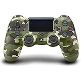 DualShock 4 Wireless Controller for PlayStation 4 - Green Camouflage (Renewed)