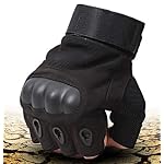 Alexvyan Imported New Half Finger Running Gloves Fitness Riding Biking Outdoor Gloves Protective Hand Riding, Cycling, Bike Motorcycle Gym Gloves for Men, Universal Size