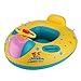 Inflatable Baby Pool Float Swimming Ring with Sun Canopy for the Age 6-36 Months with Storage Bag