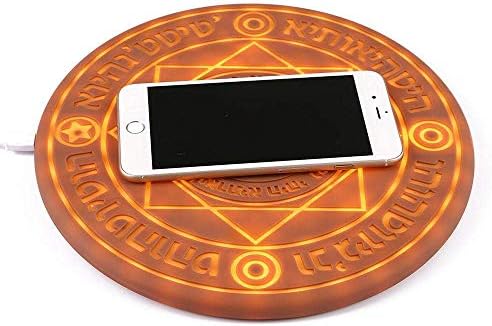 Magic Array Wireless Charger, VIPcharger 5W Qi Fast Ultra-Slim Wireless Charging Pad for iPhone 8 / iPhone 8 Plus/iPhone X/XR/Xs/Xs Max/Samsung S9 / S8 / S7 / S7 Edge / S6 Edge and More …