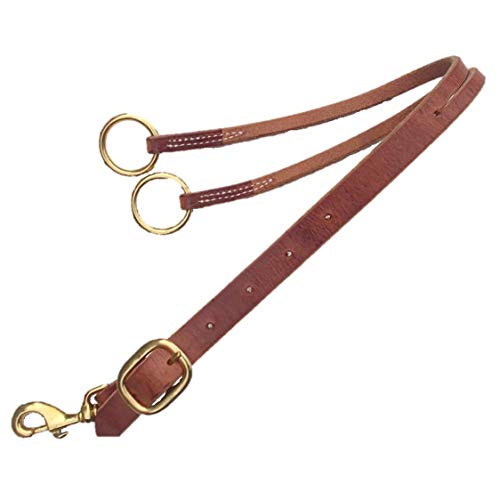 Hill Leather Training Forks with Brass Hardware