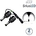 SiriusLED S3 Series 9006 LED Headlight Bulb Extremely Bright All in one Conversion Kit Pack of 2