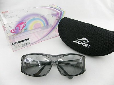 AXE アックス 偏光オーバーグラス SG-605P-SM オーバーサングラス+ケースセットの商品画像