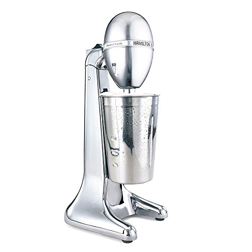 Click Here to See More Images DrinkMaster® Chrome Classic Mixer features Stainless Steel 28-ounce Mixing Cup
