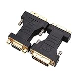 Cable Matters 2-Pack DVI-I to VGA Adapter (DVI I to VGA, VGA to DVI I)
