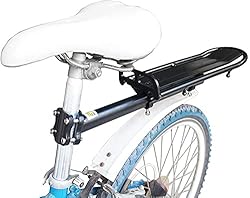 Bike Rear Rack Retractable Aluminum Alloy Bicycle