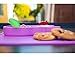 Silicone placemat and Baby Plate Tray for Infants Toddlers and Kids - These Portable Hippo Happy mats one Piece Bowl suctions and fits to Most Tables highchair Non Slip Baby Feeding FDA Approved