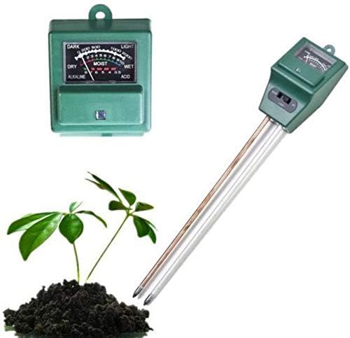 MOSHTU Indoor/Outdoor Moisture Sensor Meter, Soil Water Monitor, Hydrometer for Gardening, Farming
