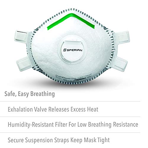 Honeywell SAFTFit Plus Disposable Lead Paint Removal P100 Respirator
