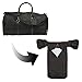 1 Voice 1VFB16_49 The Weekender Garment Bag, Black