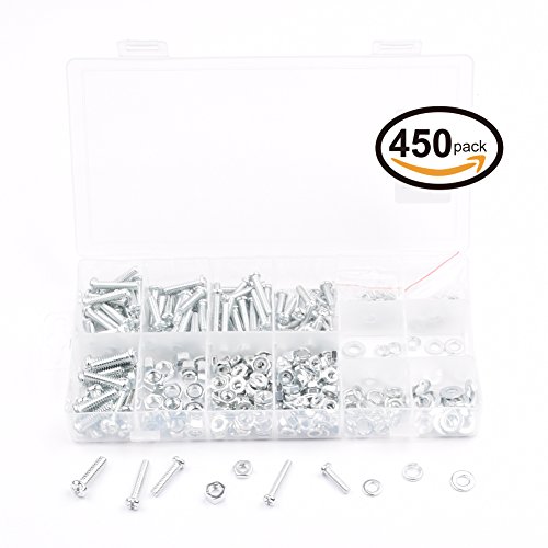 Seah Hardware 450 Piece Assorted Bolt ,Nut & Washer Assortment - SAE - Thumbnail 5