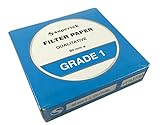 Filter Paper, Qualitative, Grade 1, 90 mm (Diameter) Pack of 100 sheets