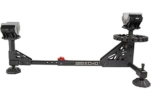 Birchwood Casey Echo Durable Adjustable Rifle Shooting Rest with Steel Frame Design & Non-Slip Rubber Stock Rest