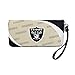 Littlearth NFL Oakland Raiders Curve Zip Organizer, Team Color, 8