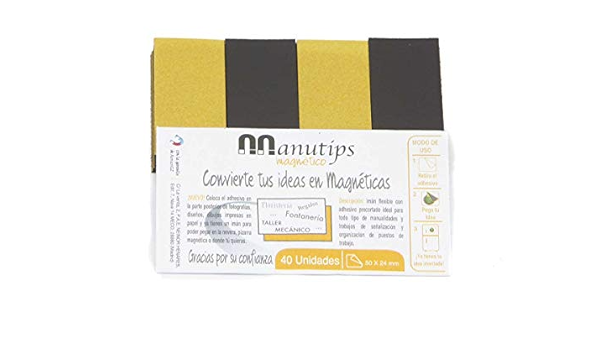 Aiman GZ - 40 Imanes Flexibles para Fotos y Manualidades ...
