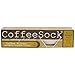 CoffeeSock ’The Original’ Reusable 100% Organic Cotton Coffee Filters - 2 pack Chemex® Filters 6-13 cup fit | Coffee Sock Cloth Coffee Filter | Organic Cotton Alternative - Zero-Waste & Eco-Friendly